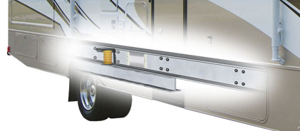 Motorhome with a Fixed Frame